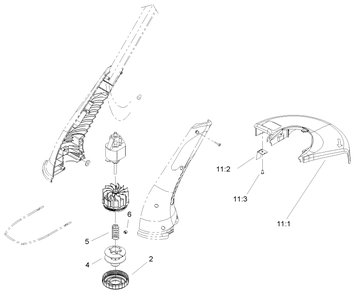 Part Location Diagram of 88003 Lawn Boy Line-Filiment